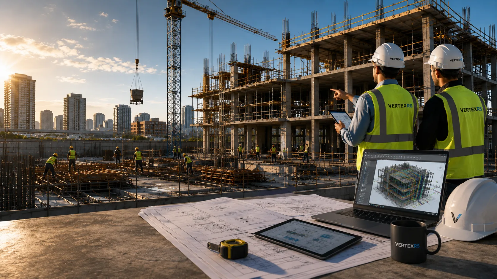 Modelo BIM de estructura metálica