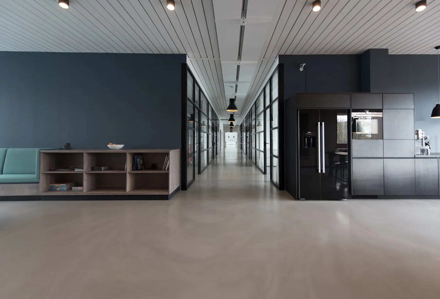 Recepción de la oficina de Vertex RS